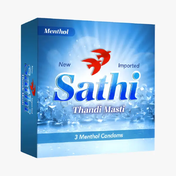 Sathi Thandi Masti Condom - Pack of 3